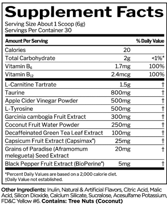 Rule One LEAN Powder|Carnitine|Mass For Life|