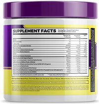 Lean Phase Burn Phase 1 Nutrition  fact