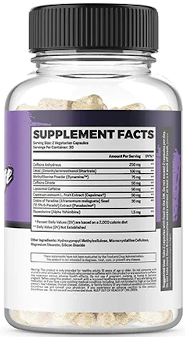 Phase 1 Nutrition LEAN PHASE fat Burner fact