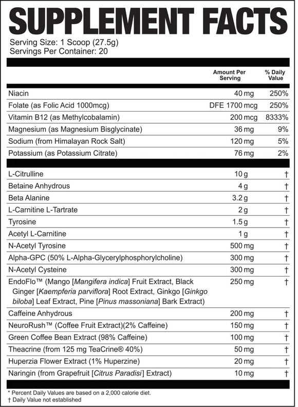 Magnum Nutraceuticals Limitless X16|Pre Workout|Mass For Life|