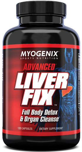 Myogenix Liver Support 120 capsules|Liver Support|Mass For Life|
