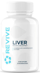 Revive Liver Health Support Formula 120 Veggie Caps|Liver Support|Mass For Life|