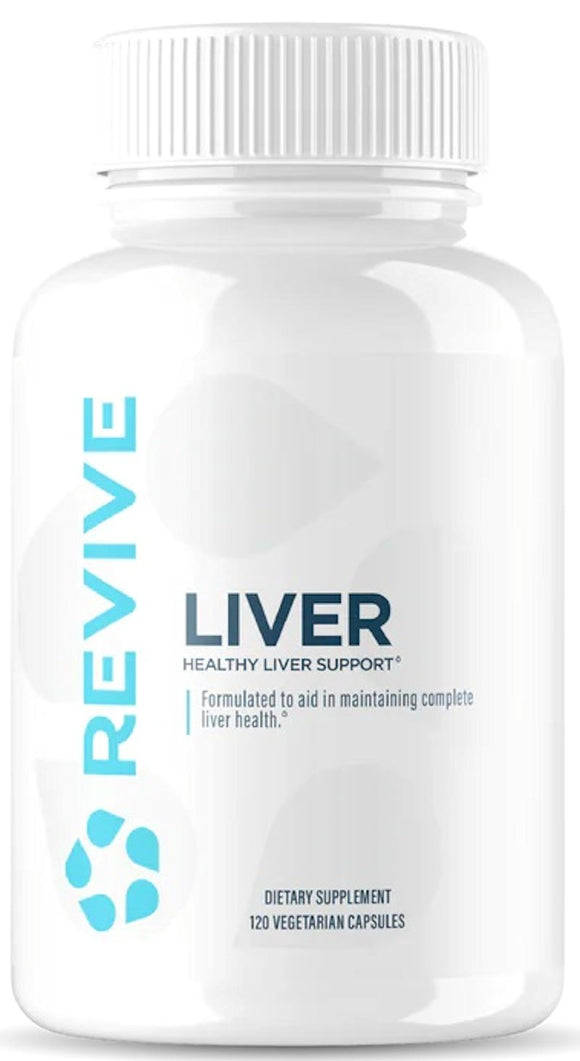 Revive Liver Health Support Formula 120 Veggie Caps|Liver Support|Mass For Life|