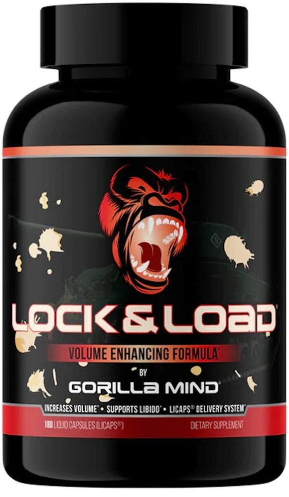 Gorilla Mind Lock and Load|Test Booster|Mass For Life|