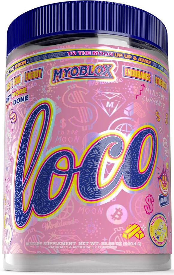 Myoblox Loco Pre Workout|Pre-Workout|Mass For Life|