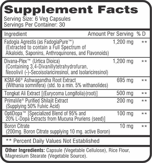 Competitive Edge Labs M-Test Booster 180 Caps|Test Booster|Mass For Life|