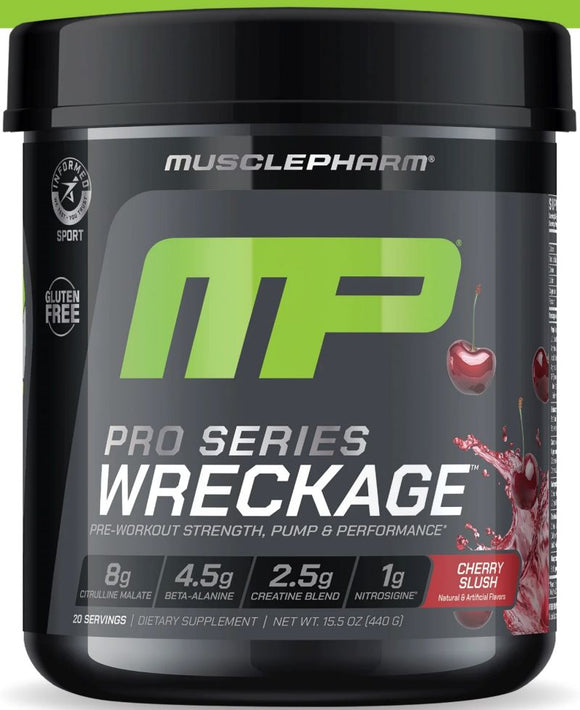 MusclePharm Wreckage 20 servings|Muscle Pumps|Mass For Life|