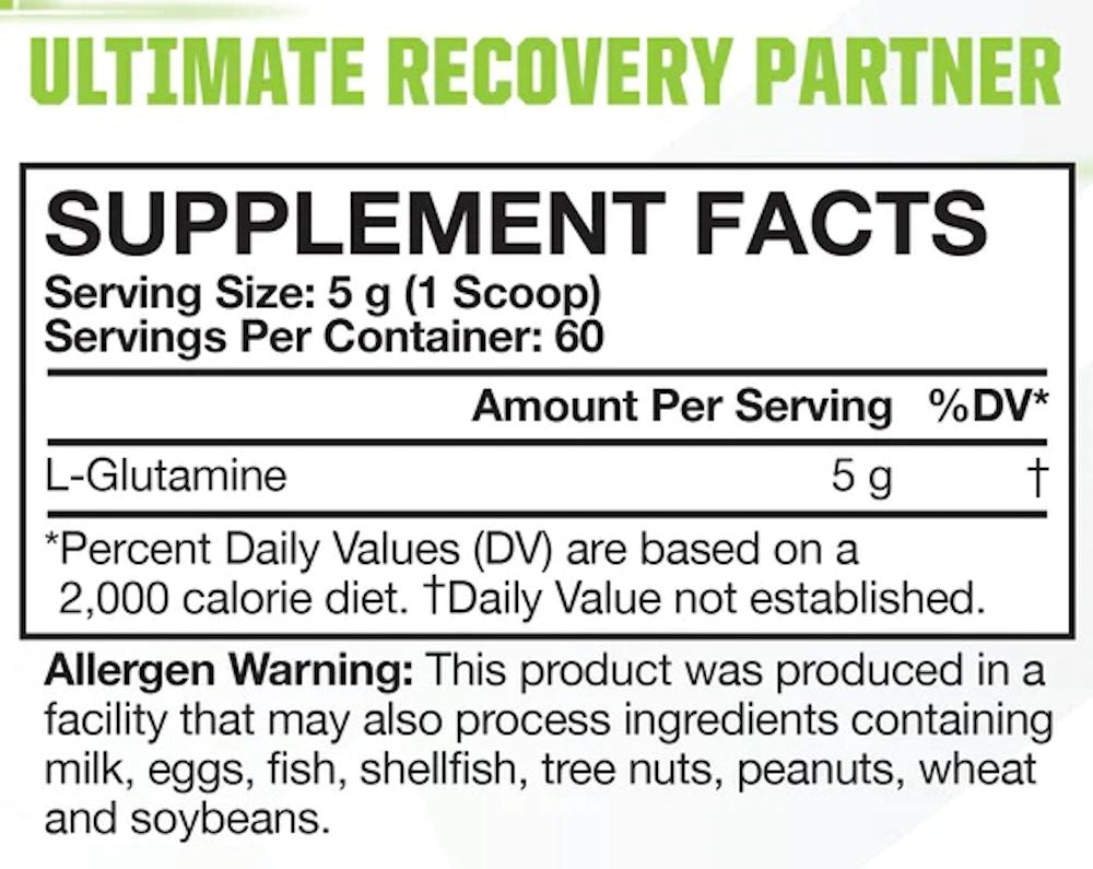 MusclePharm Glutamine 60 serving