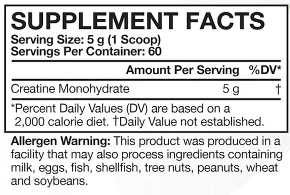 MusclePharm Creatine Essentials 300g|Creatine|Mass For Life|