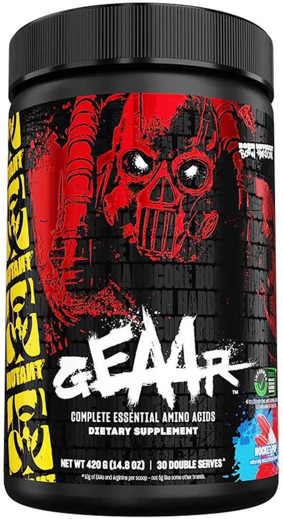 Mutant Nutrition Geaar 30 servings|bcaa|Mass For Life|