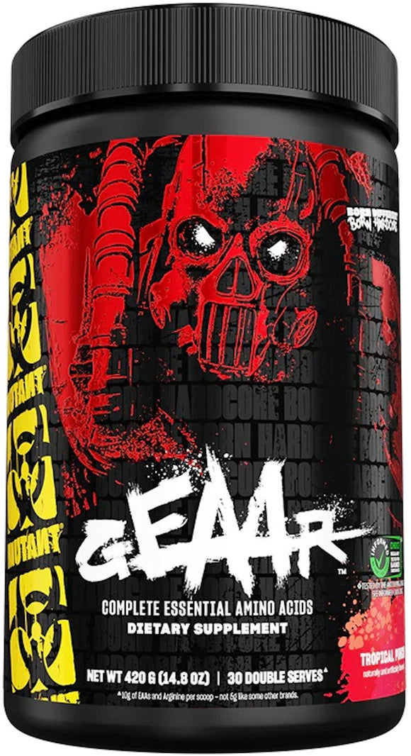 Mutant Nutrition Geaar 30 servings|bcaa|Mass For Life|