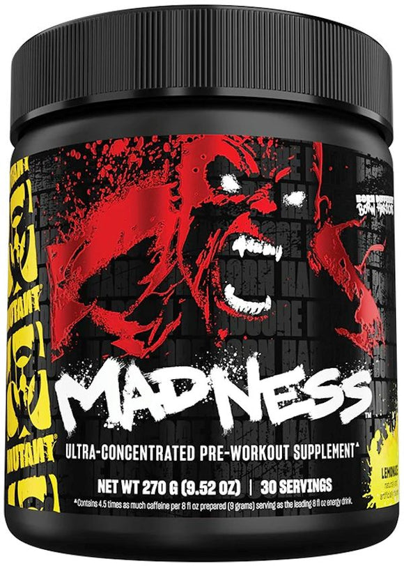 Mutant Madness 30 servings|Pre-Workout|Mass For Life|