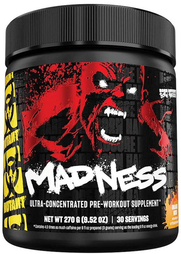 Mutant Madness 30 servings|Pre-Workout|Mass For Life|