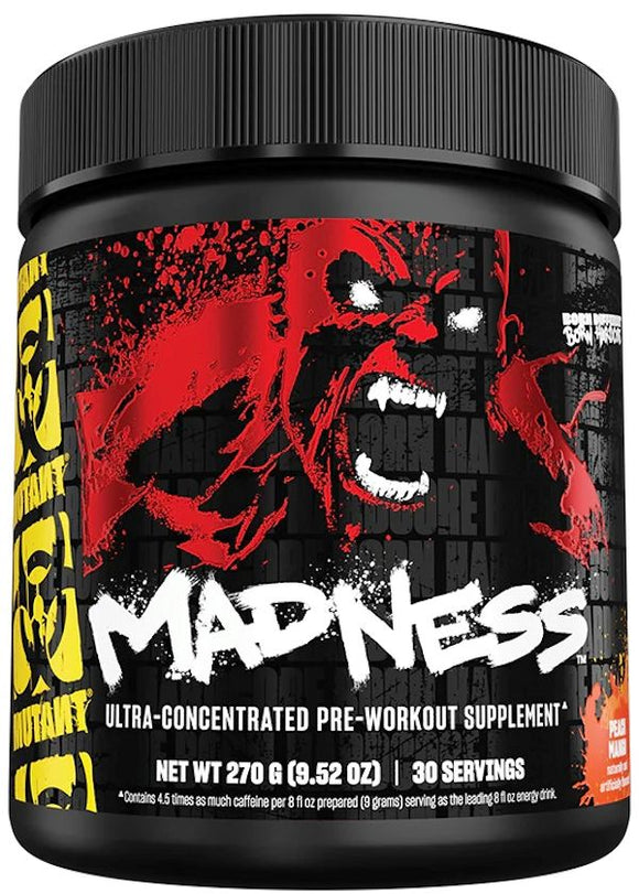 Mutant Madness 30 servings|Pre-Workout|Mass For Life|