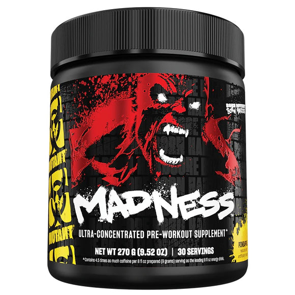 Mutant Madness 30 servings|Pre-Workout|Mass For Life|
