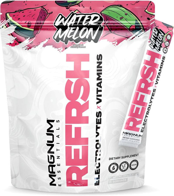 Magnum Nutraceuticals Refrsh Electrolytes|Pre-Workout|Mass For Life|