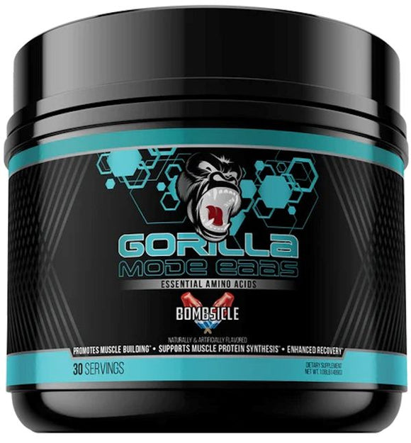 Gorilla Mode EAA's 30 Servings|BCAA|Mass For Life|