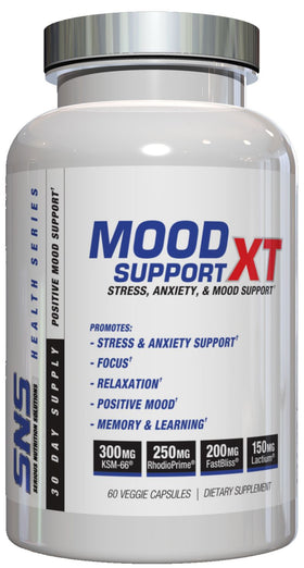 SNS Serious Nutrition Solutions Mood Support XT|Stress Aid|Mass For Life|