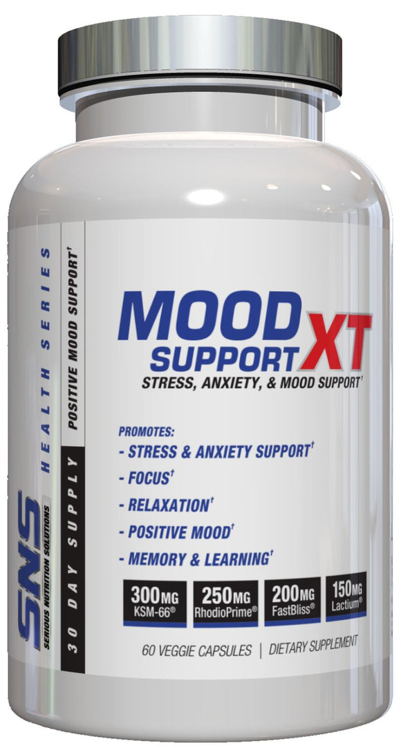 SNS Serious Nutrition Solutions Mood Support XT|Stress Aid|Mass For Life|