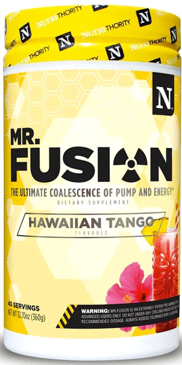 Nutrithority Mr. Fusion Pre-Workout The Ultimate Coalescence of Pump and Energy size