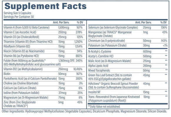 Revive Multi-Vitamin 150 Vegetarian Capsules|Multi Vitamin|Mass For Life|