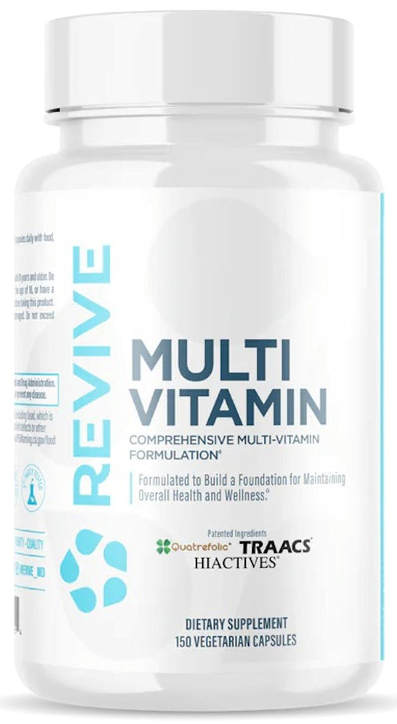 Revive Multi-Vitamin 150 Vegetarian Capsules|Multi Vitamin|Mass For Life|