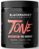 BlackMarket Labs Tone Fat Burning Pre-Workout|Carnitine|Mass For Life|