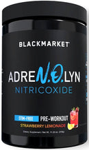 BlackMarket Labs AdreNOlyn Nitricoxide-Stim-Free|Pre Workout|Mass For Life|