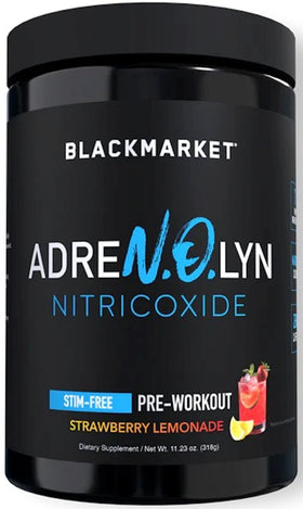 BlackMarket Labs AdreNOlyn Nitricoxide-Stim-Free|Pre Workout|Mass For Life|