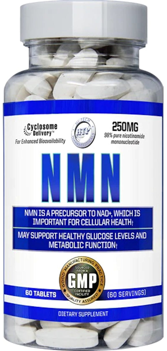 Hi-Tech Pharmaceuticals NMN 250mg|Anti-Aging|Mass For Life|