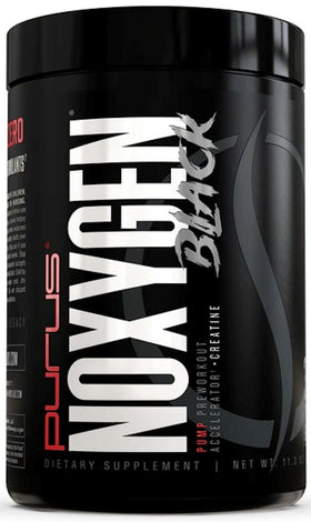 Purus Labs NOXygen Black Unflavored|Pre Workout|Mass For Life|