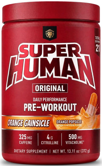 Alpha Lion SuperHuman Original Pre Workout|Pre-Workout|Mass For Life|