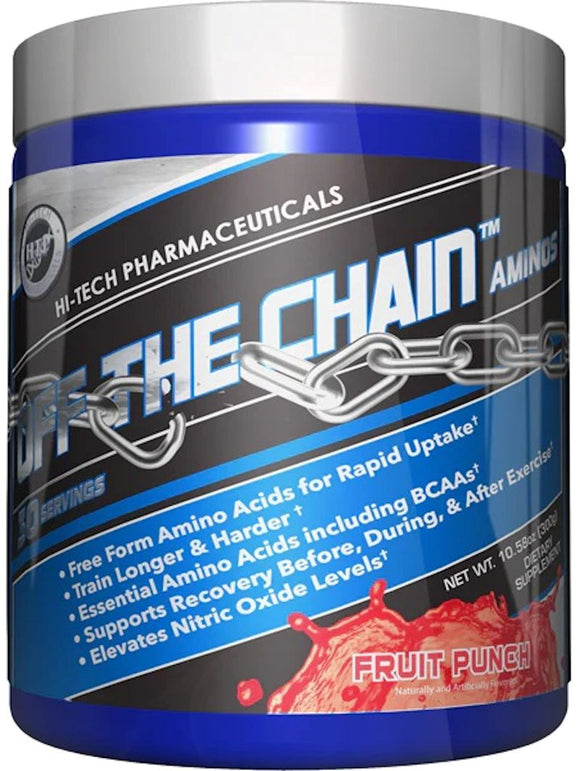 Hi-Tech Pharmaceuticals Off The Chain Strawberry Kiwi (Copy)|BCAAs|Mass For Life|