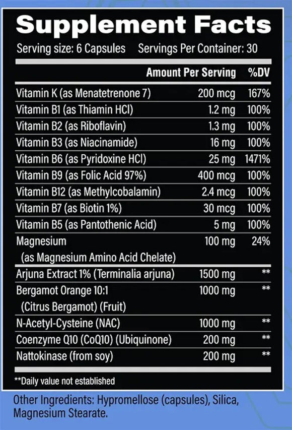 Chemix Organ Support 180 Capsules|Health|Mass For Life|