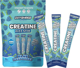 EHPlabs OxyShred Creatine Fizz Stix|Pre Workout|Mass For Life|