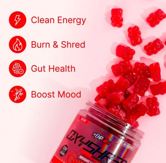EHPLabs OxyShred Gummies 120 Ct