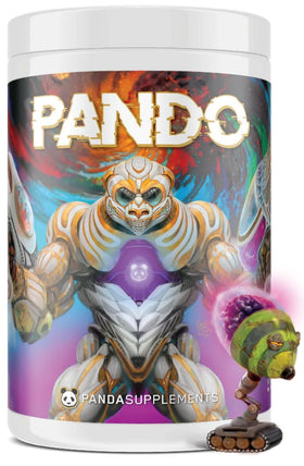 Panda Supps PANDO Pre-Workout High-Stim Peach Gear Rings (Copy)|Pre-Workout|Mass For Life|