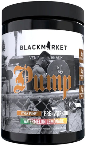 BlackMarket Labs PUMP Pre-Workout|Muscle Pumps|Mass For Life|