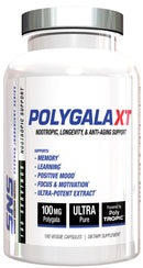 SNS Serious Nutrition Solutions Polygala XT 180 Veg Caps|Memory|Mass For Life|