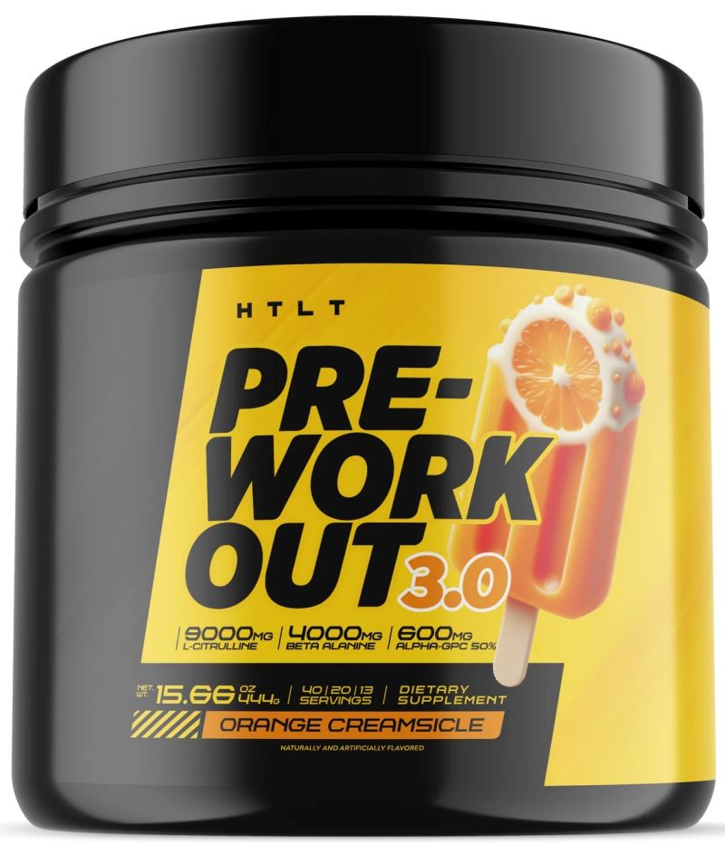 HTLT Supps Preworkout 3.0|Pre Workout|Mass For Life|
