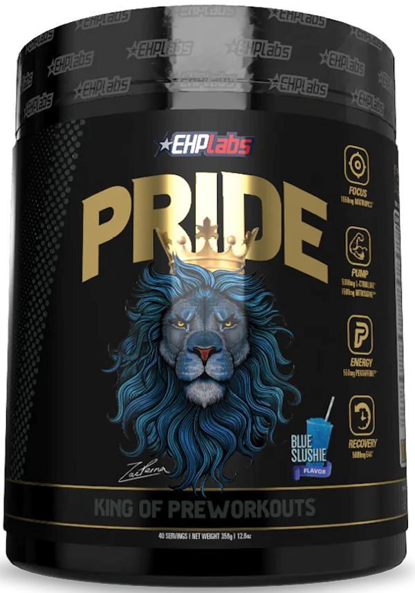 EHPLab Pride King pre-workout blue