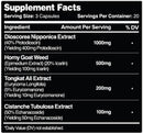 Leviathan Nutrition Primal 60 Caps|Test Booster|Mass For Life|
