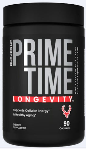 Bucked Up Prime Time Longevity Support Healthy Aging|Anti-Aging|Mass For Life|