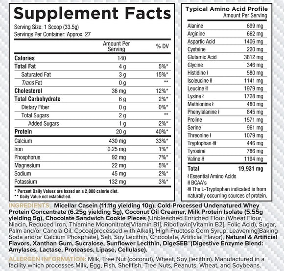 Core Nutritionals Pudd'N Protein Pudding Mix
