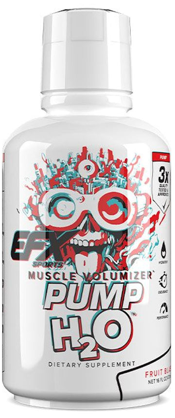EFX Sports PUMP H2O Liquid Muscle Volumizer|Muscle Pumps|Mass For Life|
