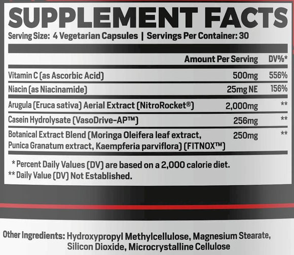 Phase 1 Nutrition Pump Phase Extreme 120 veg caps|Muscle Pumps|Mass For Life|