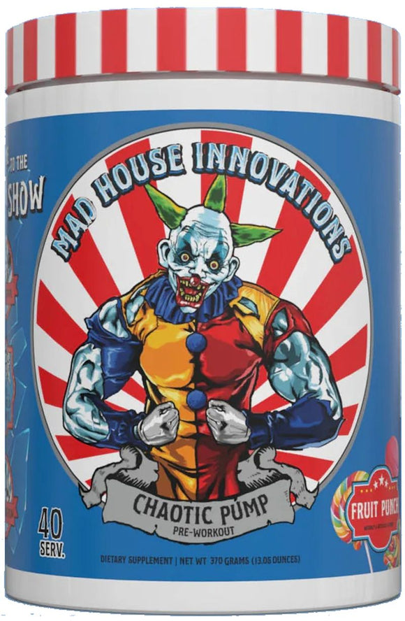 Mad House Innovations Chaotic Pump|Muscle Pumps|Mass For Life|