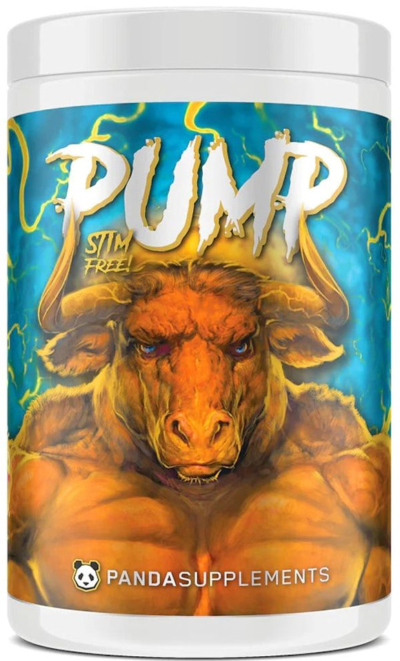 Panda Supps Pump Non Stim Pre Workout 40 Servings|Pre Workout|Mass For Life|
