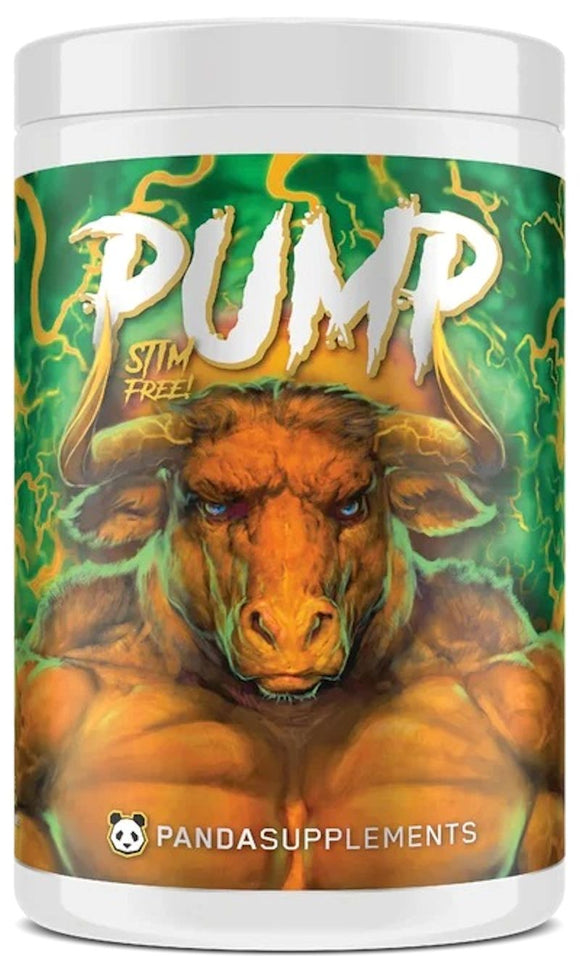 Panda Supps Pump Non Stim Pre Workout 40 Servings