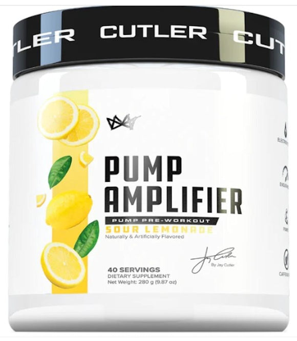 Cutler Pump Amplifier Pre Workout Stim Free